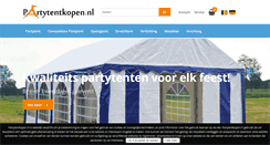 Desktop Screenshot of partytentkopen.nl